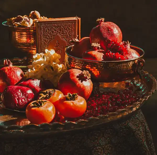 تزیین سفره شب یلدا