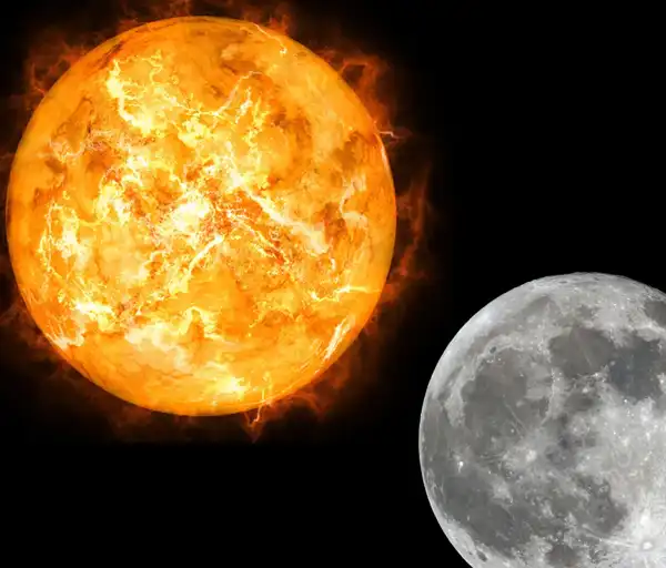 تعبیر خواب رسیدن خورشید به ماه + برای مرد و زن متاهل و پسر و دختر مجرد
