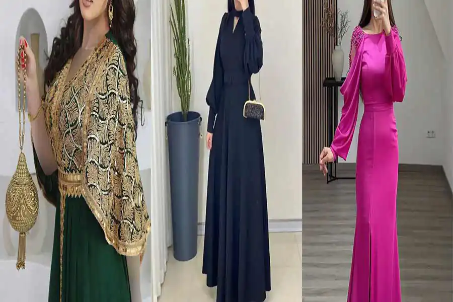 مدل ماکسی الیزه انتخابی شیک و خاص برای مراسمهای رسمی و مهمانیها