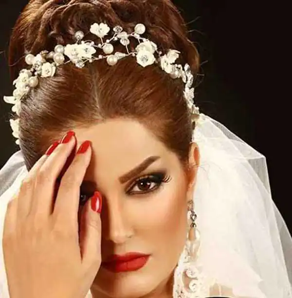مدل عروس جدید سبک اروپایی با آرایش مات و تمرکز بر جزئیات ظریف چهره