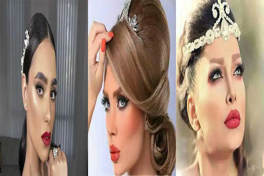 مدل عروس جدید سبک اروپایی با آرایش مات و تمرکز بر جزئیات ظریف چهره