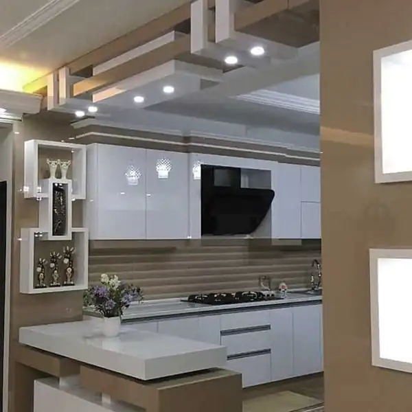 مدل آشپزخانه جدید و جذاب + طراحی مدرن با متریالهای باکیفیت و مقاوم