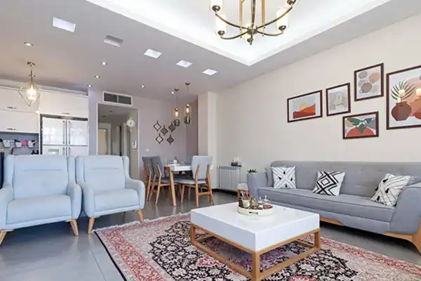 مدل چیدمان منزل به سبک ایرانی ساده و بسیار شیک
