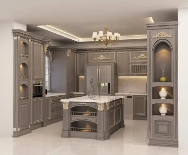 مدل کابینت آشپزخانه کوچک ایرانی جدید + خفن ترین طراحی کابینت برای آشپزخانه های کوچک