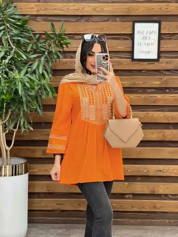 مدل مانتو جلو بسته جدید با طراحیهای خاص و مدرن زنانه و دخترانه