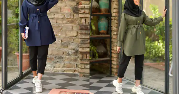 مدل مانتو جلو بسته جدید با طراحیهای خاص و مدرن زنانه و دخترانه