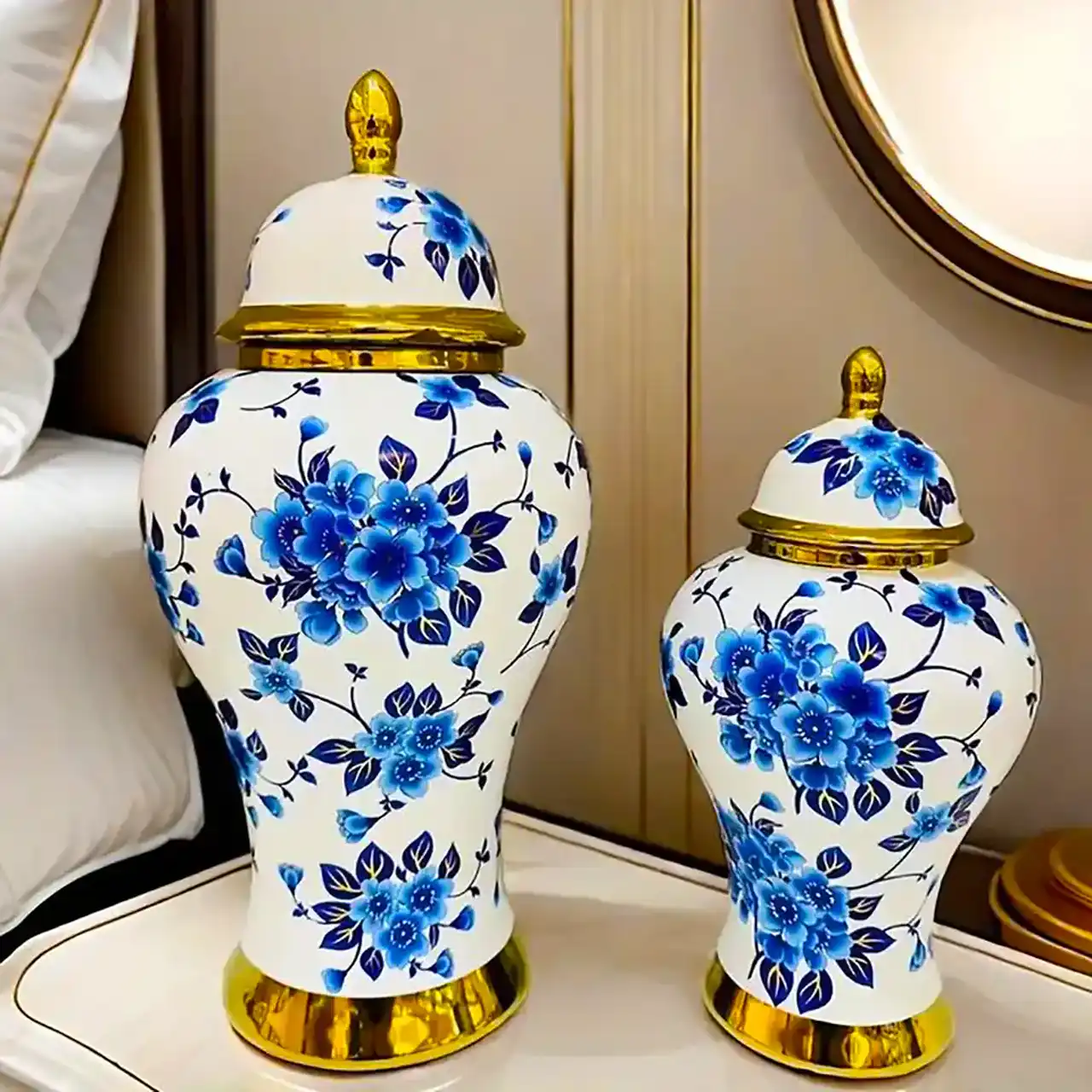 ست جینجرجار جدید + مدل های زیبا از بانکه و جینجرجار برای دکوراسیون منزل