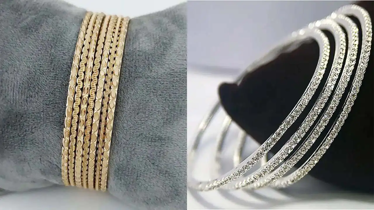 مدل النگو باریک + زیباترین مدل های النگو باریک طلا بسیار لاکچری ترند امسال