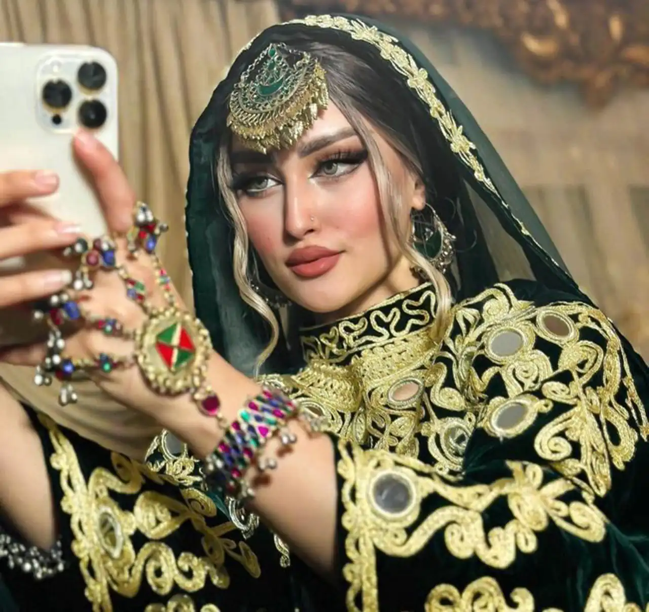 مدل آرایش افغانی + زیباترین مدل های آرایش افغانی که هوش از سرتان می برد