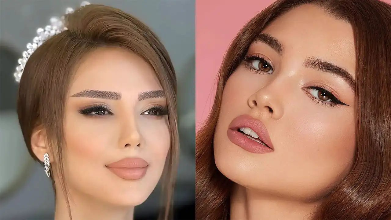 مدل آرایش صورت ساده + زیباترین و شیک ترین مدل های آرایش صورت ساده لاکچری