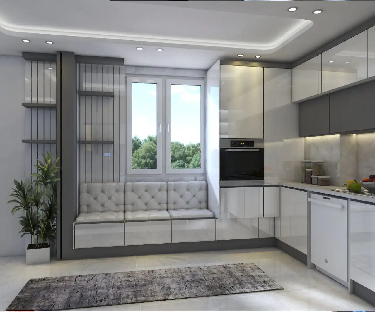 جدیدترین مدل کابینت آشپزخانه + زیباترین مدل های کابینت ترند امسال بسیار لاکچری