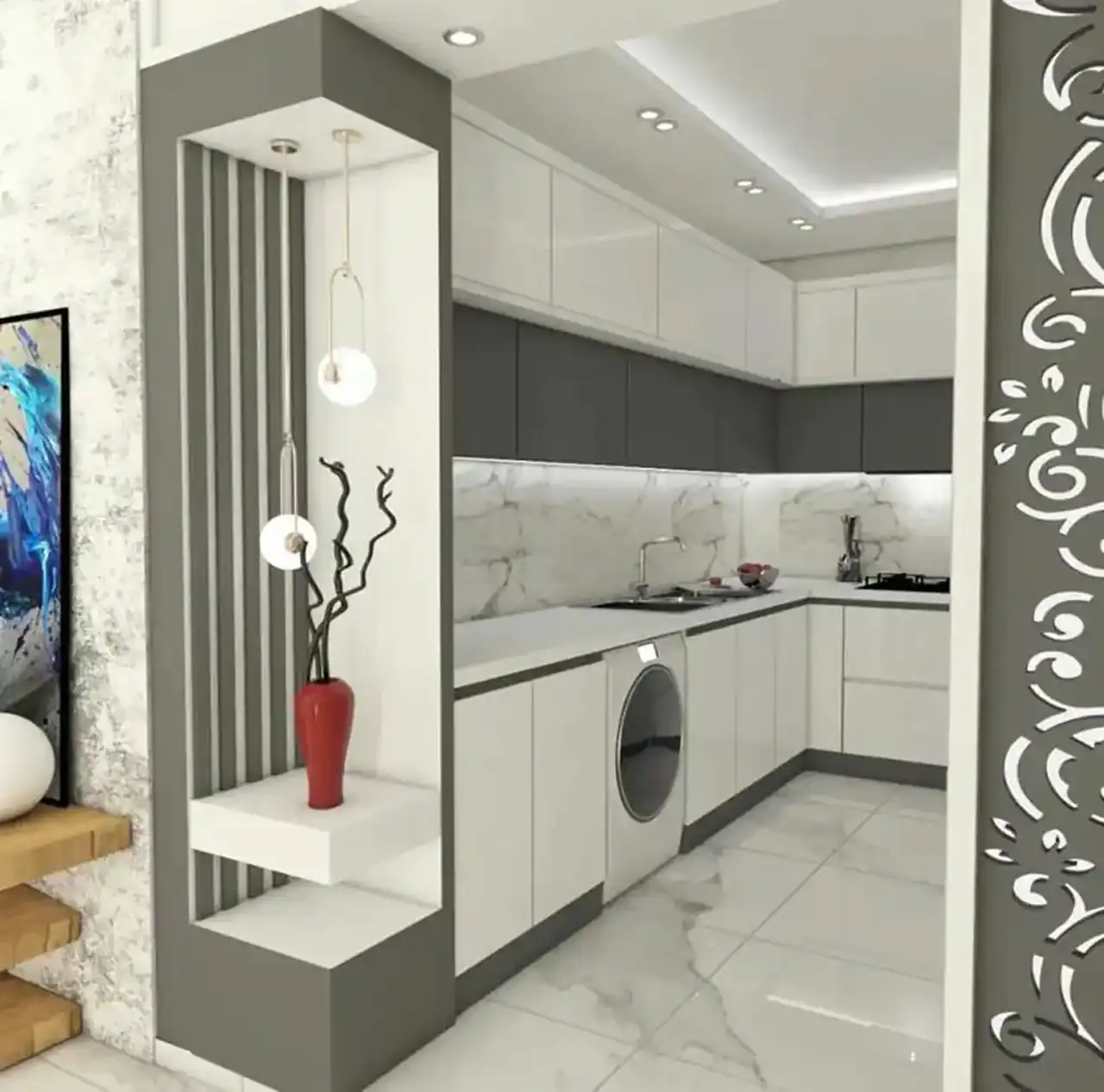 جدیدترین مدل کابینت آشپزخانه + زیباترین مدل های کابینت ترند امسال بسیار لاکچری