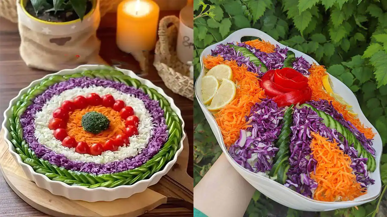 چند مدل سالاد مجلسی