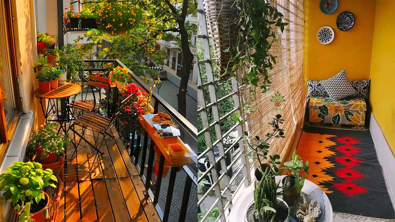 دیزاین بالکن + زیباترین مدل های دیزاین بالکن با طراحی فوق العاده به سبک خارجی ها