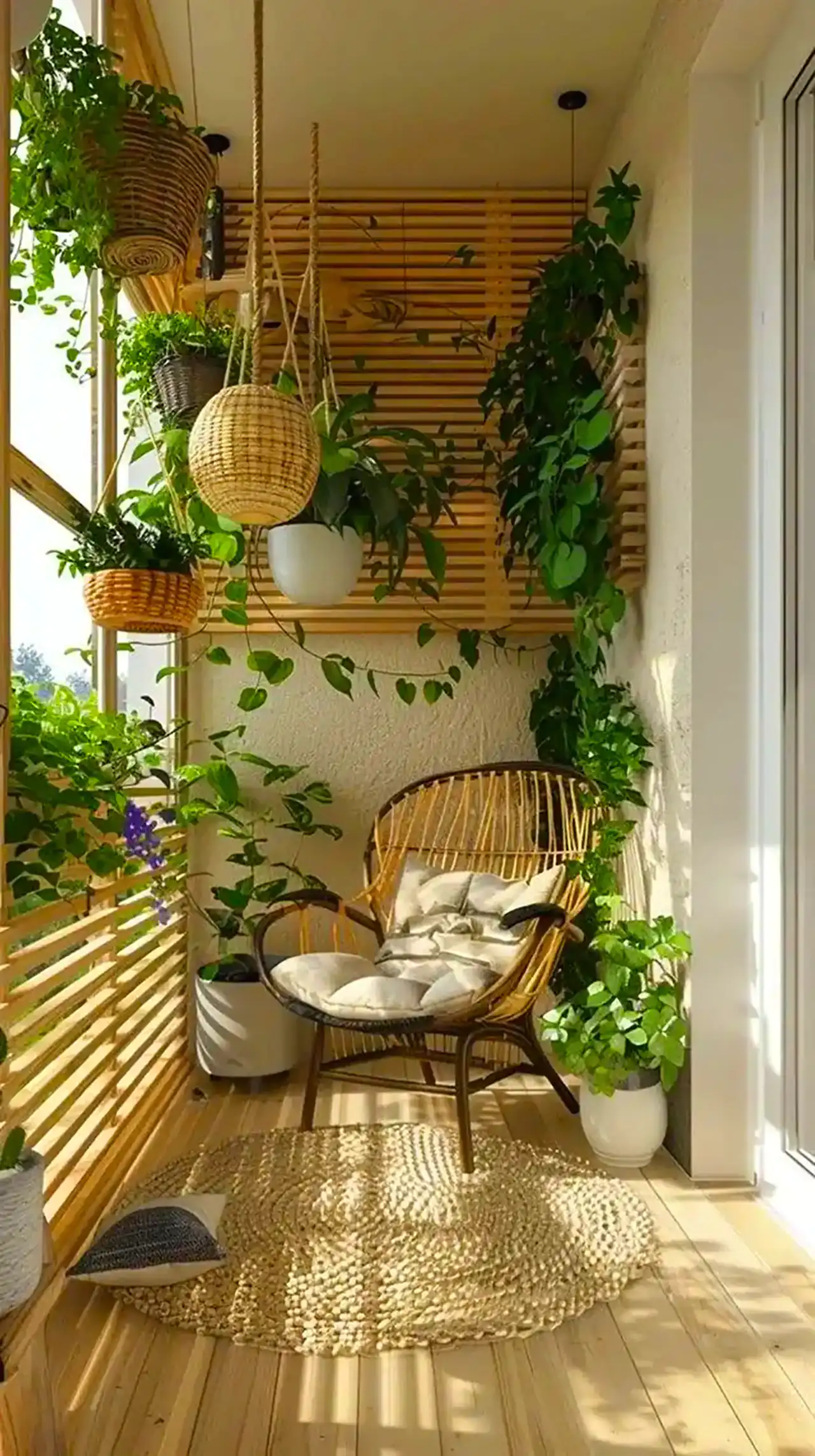 دیزاین بالکن + زیباترین مدل های دیزاین بالکن با طراحی فوق العاده به سبک خارجی ها