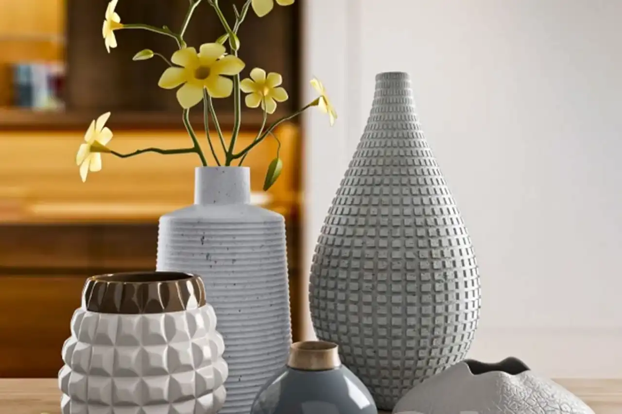 مدل گلدان برای پذیرایی + هر گلدانی رو تو پذیرایی نباید گذاشت