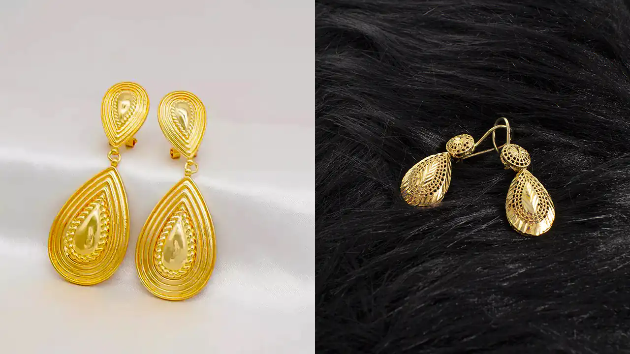 مدل گوشواره اشکی + با دیدن این تصاویر متوجه محبوبیت گوشواره اشکی می شوید