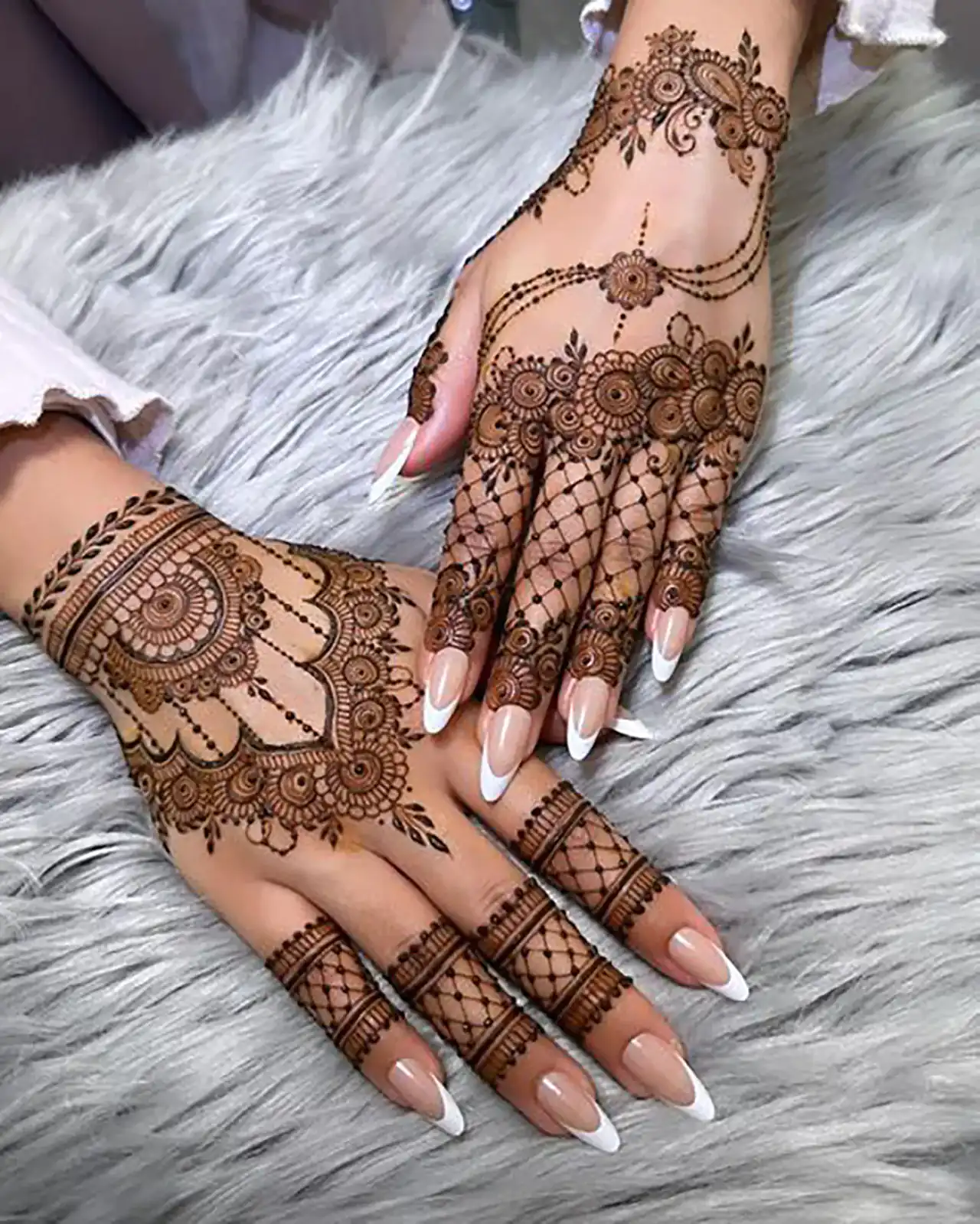 مدل حنا پینترستی + زیباترین مدل های حنا دست که کلی هنر و اصالت پشتشه