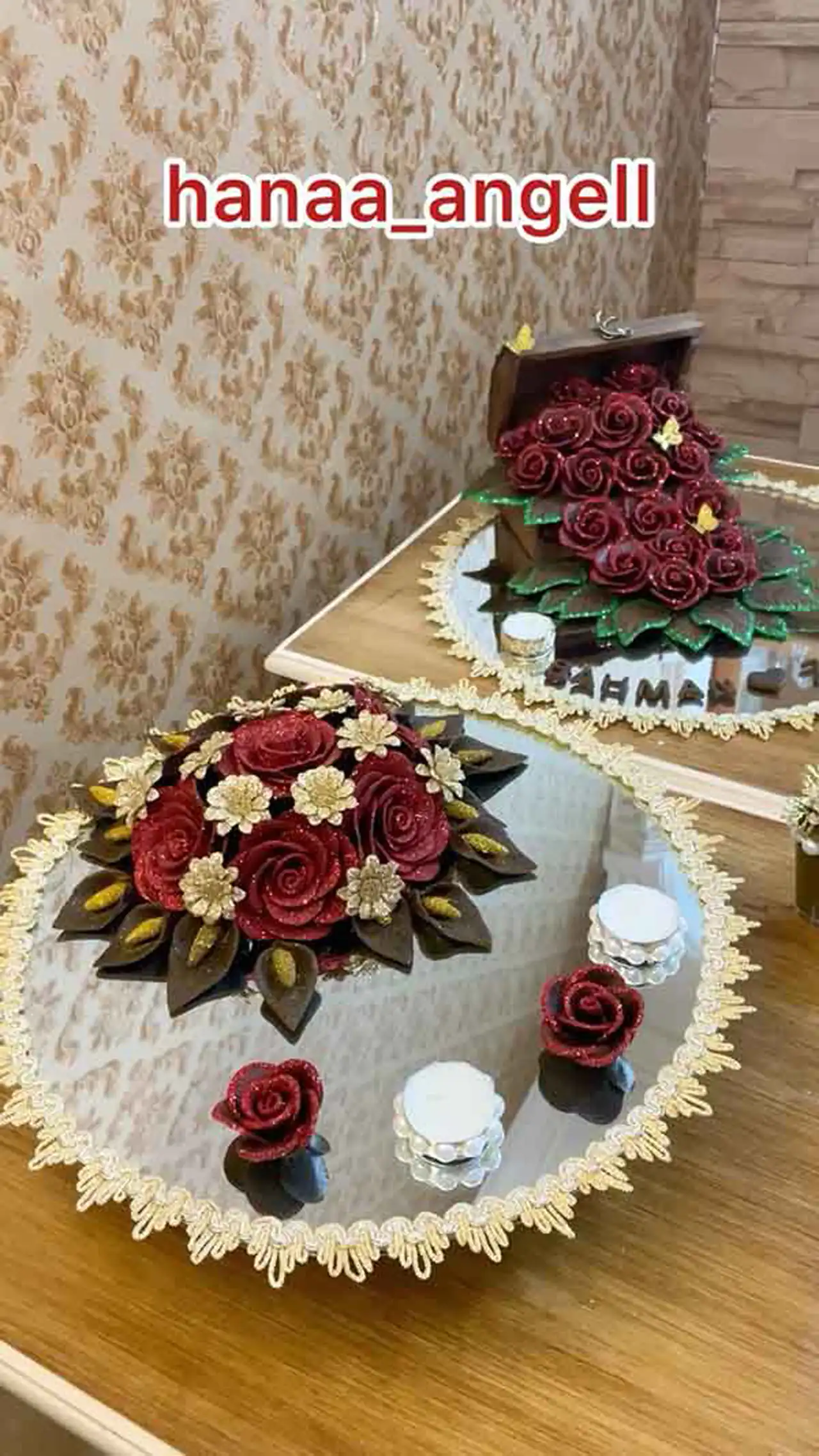 مدل حنا تزیین شده + ایده های جالب برای تزیین حنا در ظرف برای مراسم