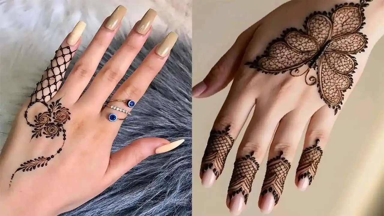 مدل حنا دست + زیباترین مدل های حنا دست پشت و رو بسیار زیبا و خوش طرح