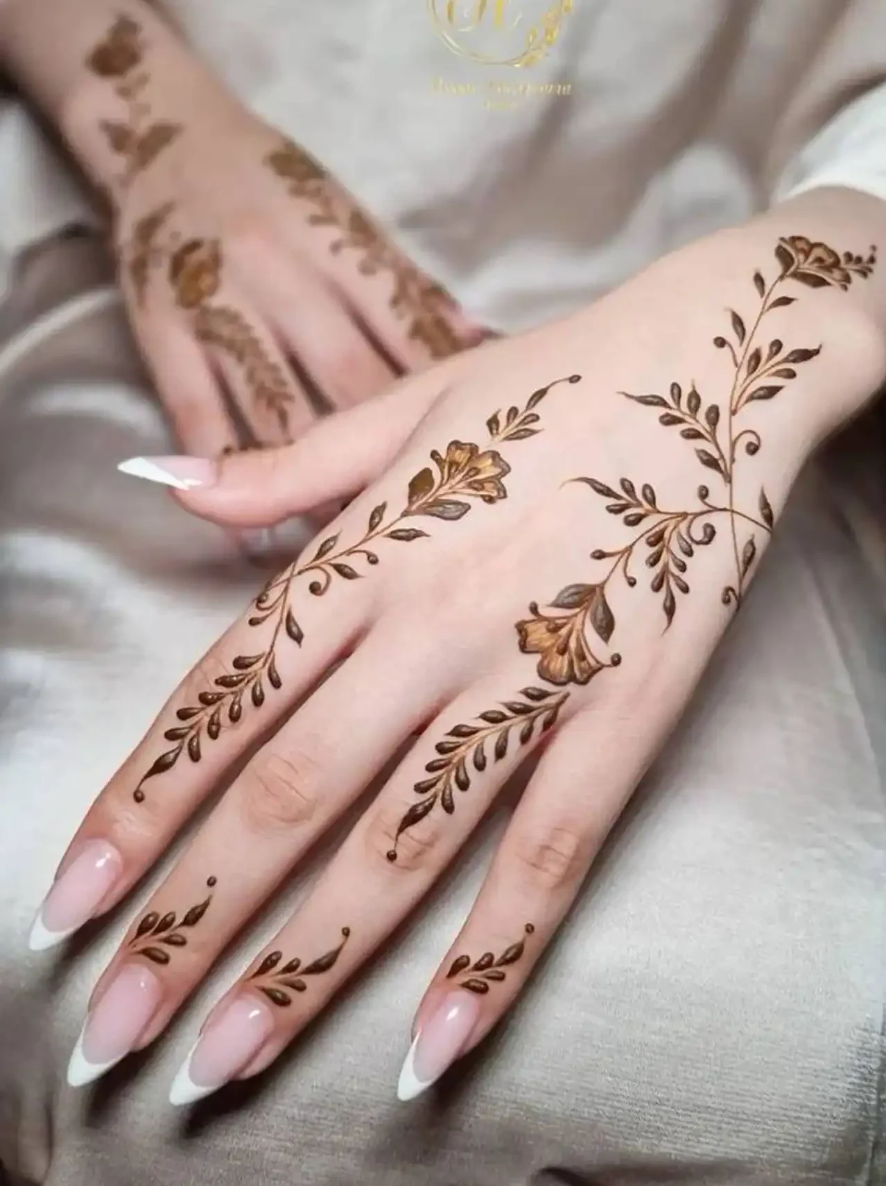 مدل حنا دست + زیباترین مدل های حنا دست پشت و رو بسیار زیبا و خوش طرح