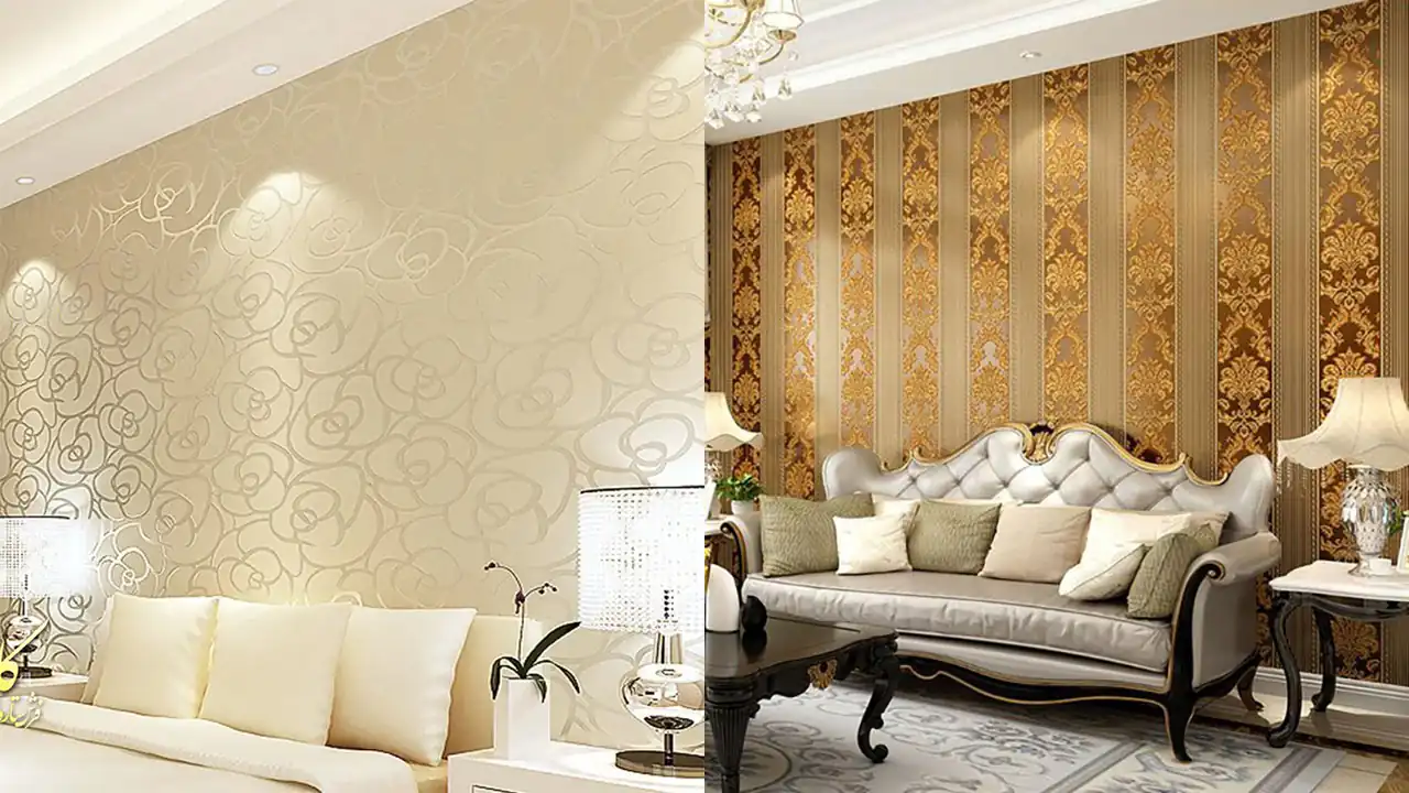 مدل کاغذ دیواری برای پذیرایی + جدیدترین مدل های کاغد دیواری که امسال مد شده