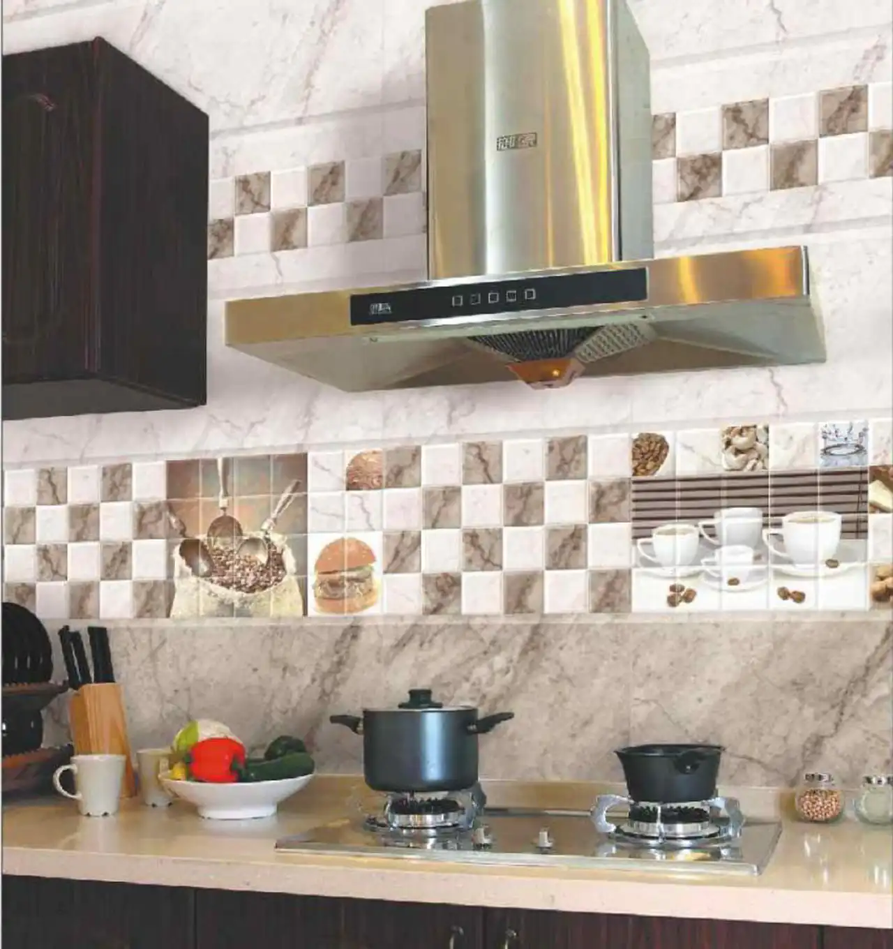 کاشی مدل آشپزخانه + زیباترین مدل های کاشی و سرامیک مخصوص آشپزخانه