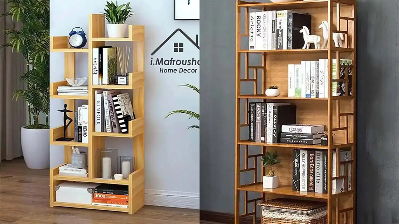 جدید ترین مدل کتابخانه چوبی + زیباترین مدل های کتابخانه چوبی امسال