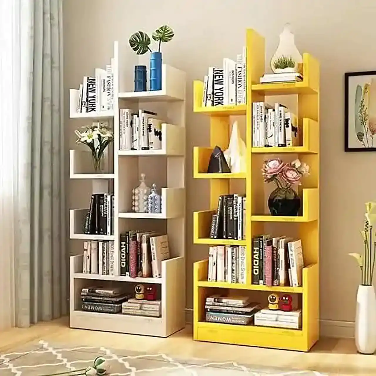 جدید ترین مدل کتابخانه چوبی + زیباترین مدل های کتابخانه چوبی امسال