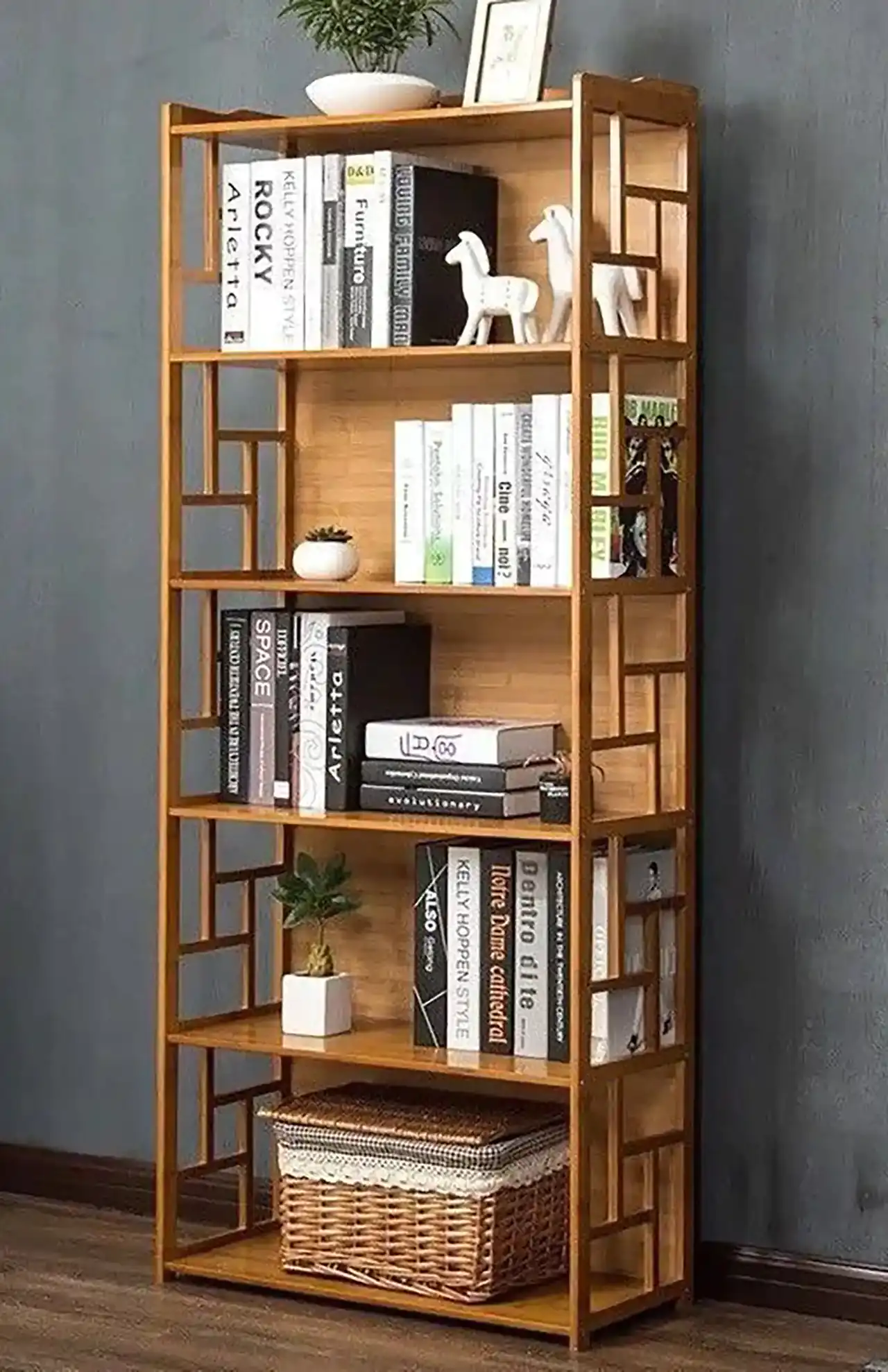 جدید ترین مدل کتابخانه چوبی + زیباترین مدل های کتابخانه چوبی امسال