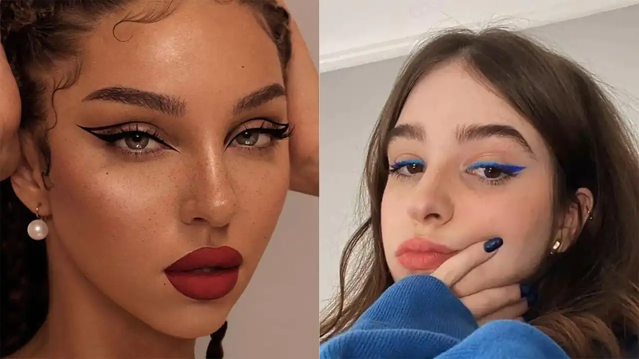 مدل خط چشم جدید + زیباترین مدل های خط چشم جدید بسیار شیک و لاکچری