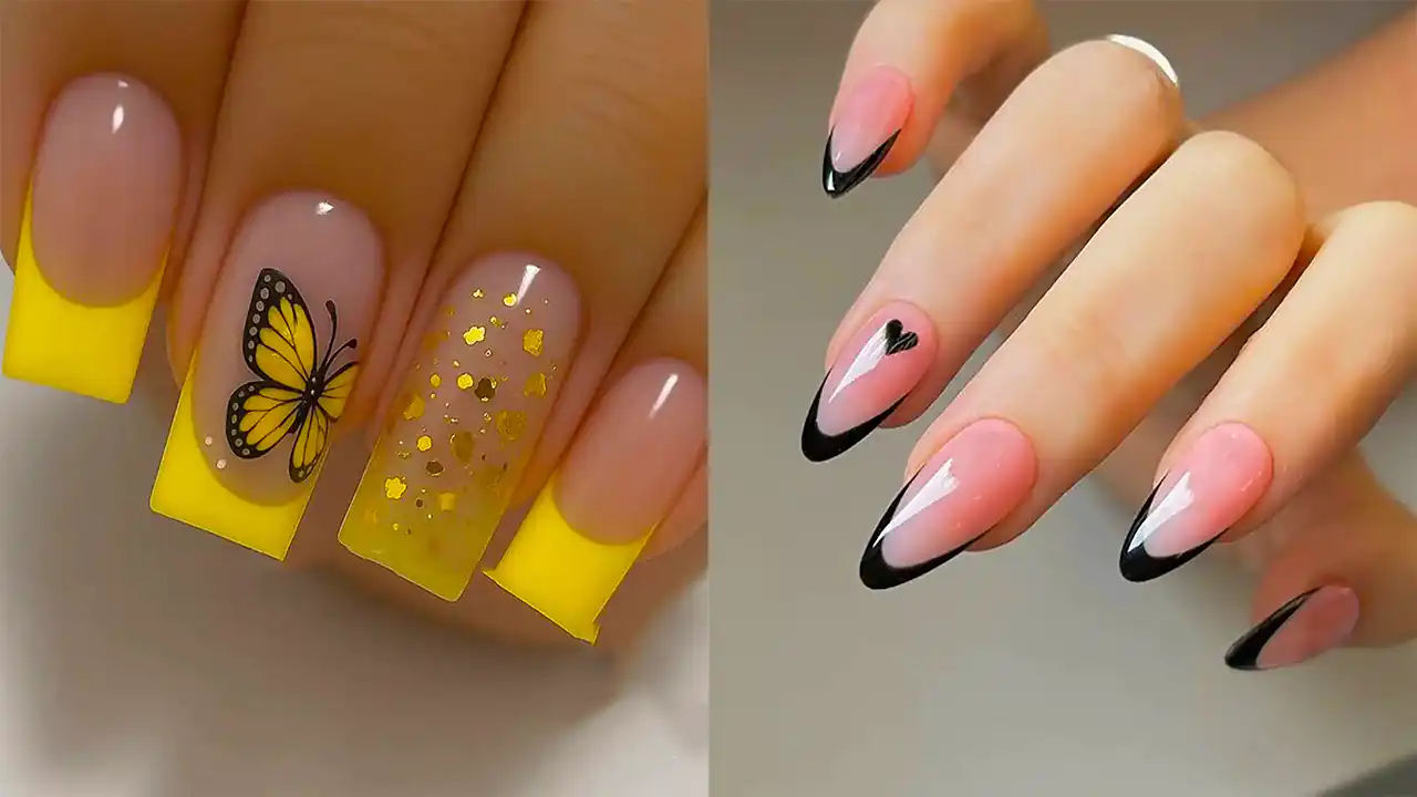 مدل ناخن فرنچ + زیباترین مدل های ناخن فرنچ شده بسیار زیبا و لاکچری ترند امسال