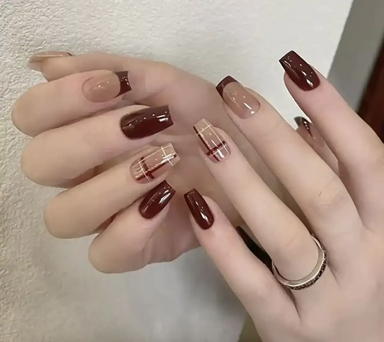 مدل ناخن فرنچ + زیباترین مدل های ناخن فرنچ شده بسیار زیبا و لاکچری ترند امسال