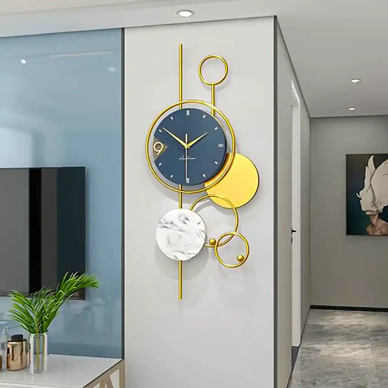 جدیدترین مدل ساعت دیواری پذیرایی + زیباترین مدل های ساعت دیواری لوکس امسال
