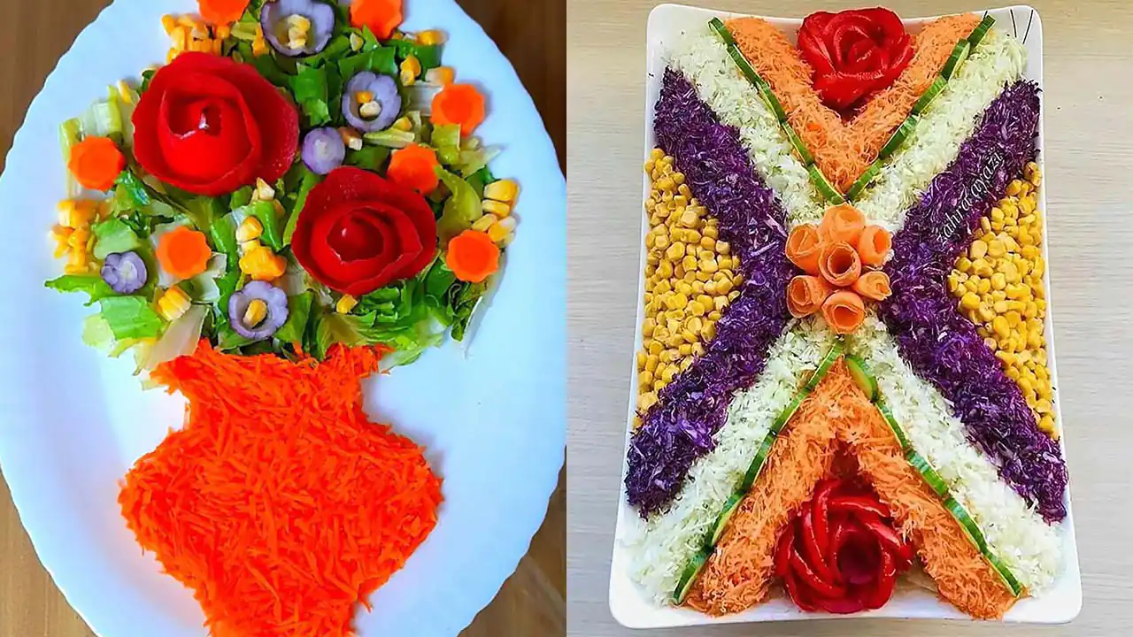 مدل سالاد برای عروس + زیباترین مدل های سالاد برای عروس و مهمانی عروس