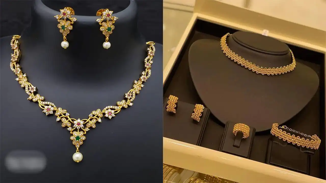 مدل سرویس طلا ارزان قیمت + نمونه های خاص و زیبا از سرویس طلا با قیمت کم