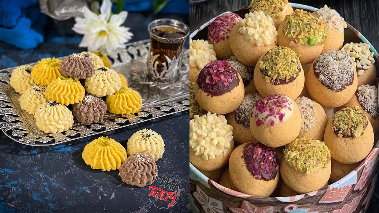 چند مدل شیرینی + تصاویر بسیار زیبا از انواع مختلف شیرینی تر و خشک لاکچری
