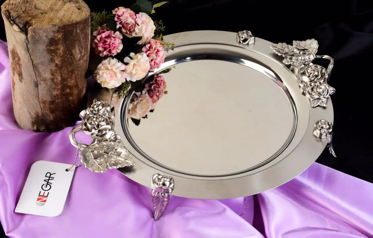 مدل سینی پذیرایی + زیباترین مدل های سینی مخصوص پذیرایی خانه اعیانی ها