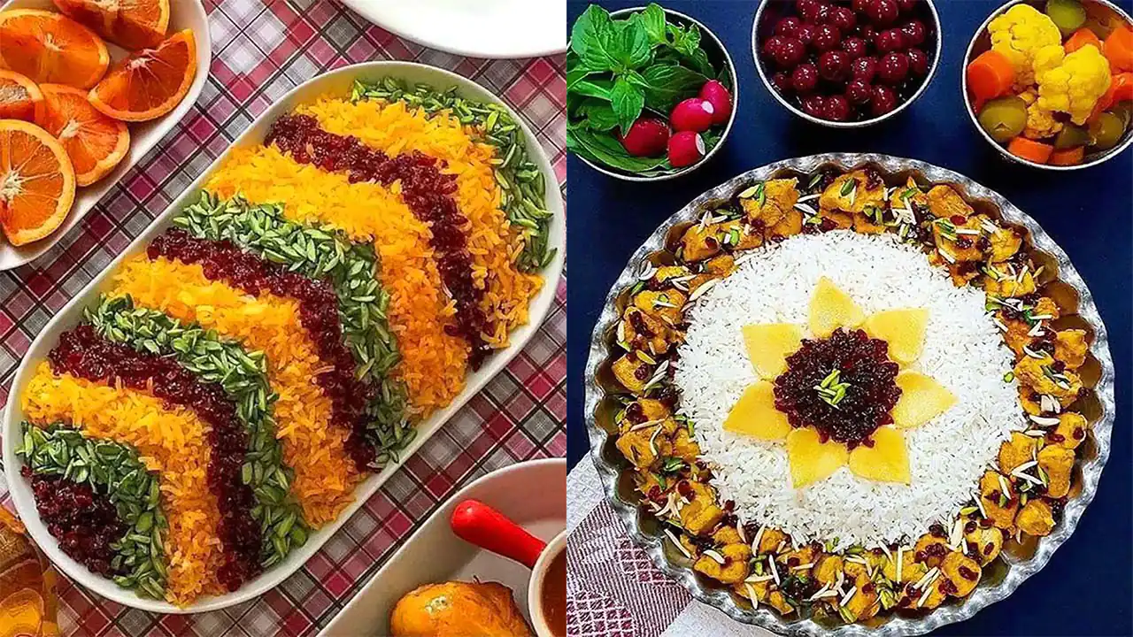 تزیین برنج + زیباترین مدل های تزیین برنج برای مهمانی و مجالس