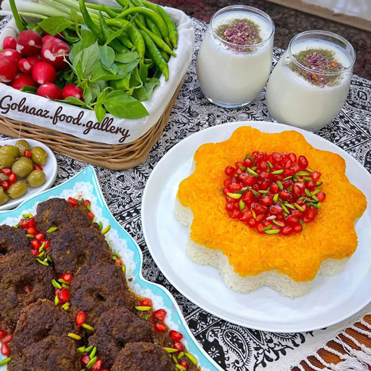 تزیین برنج + زیباترین مدل های تزیین برنج برای مهمانی و مجالس