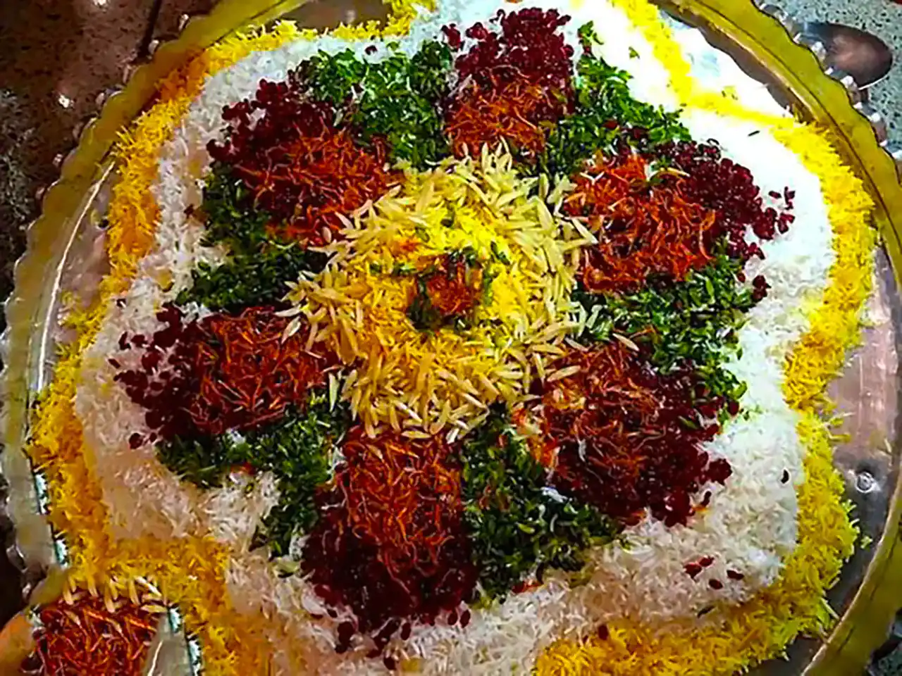 تزیین برنج + زیباترین مدل های تزیین برنج برای مهمانی و مجالس