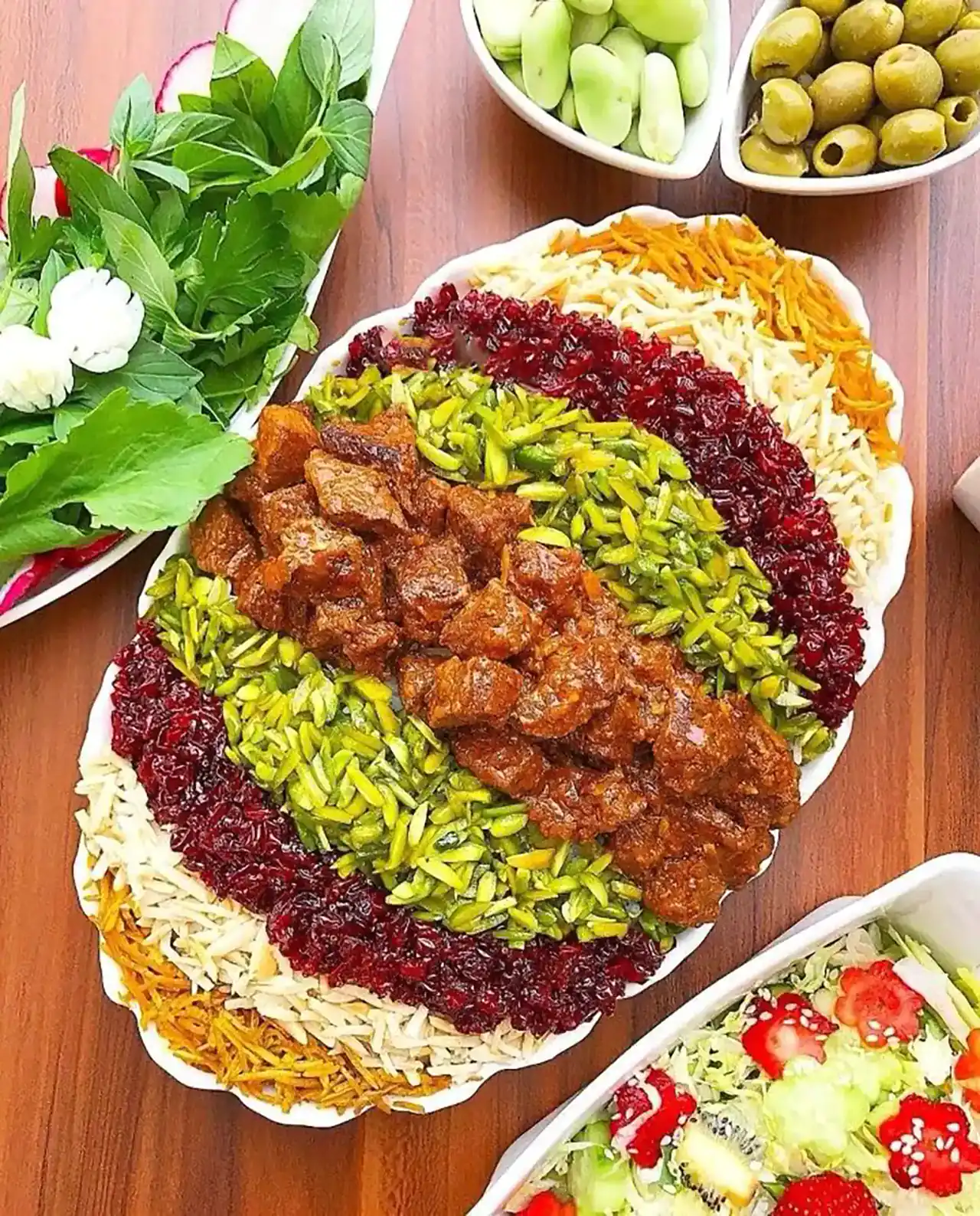 تزیین برنج + زیباترین مدل های تزیین برنج برای مهمانی و مجالس