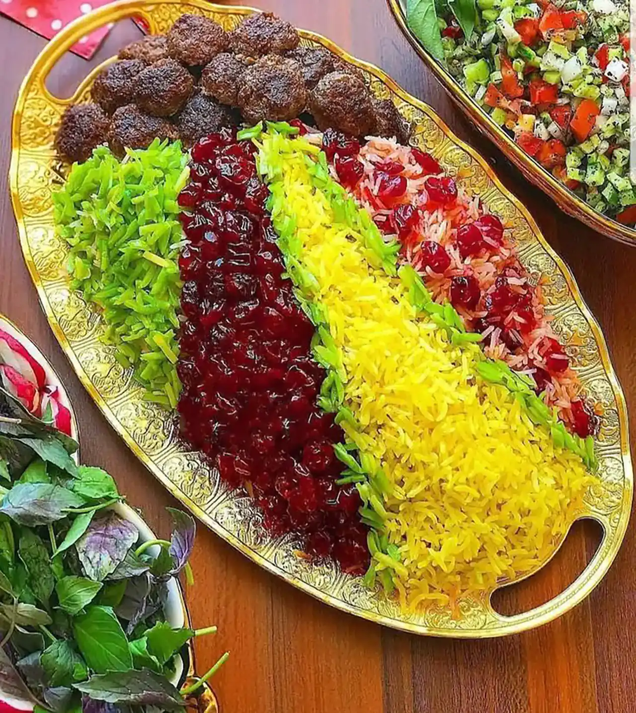 تزیین برنج + زیباترین مدل های تزیین برنج برای مهمانی و مجالس