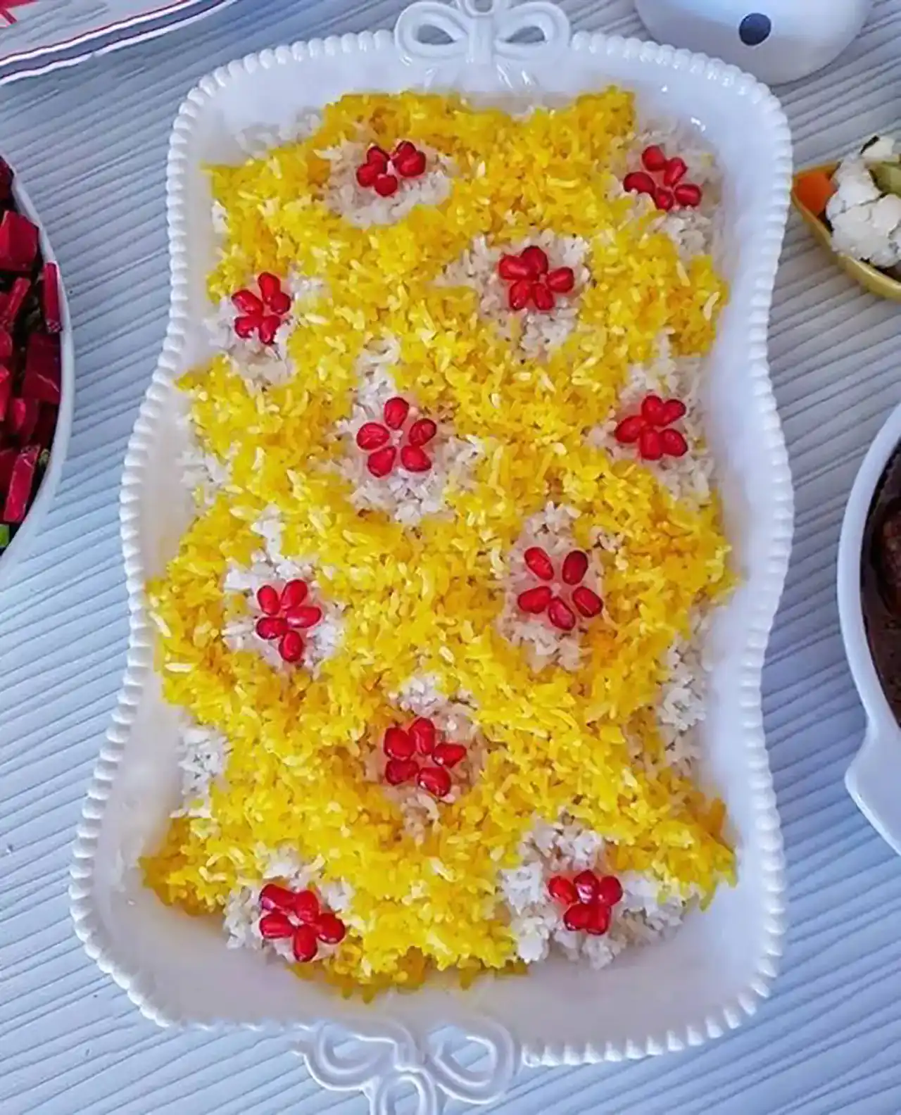 تزیین برنج + زیباترین مدل های تزیین برنج برای مهمانی و مجالس