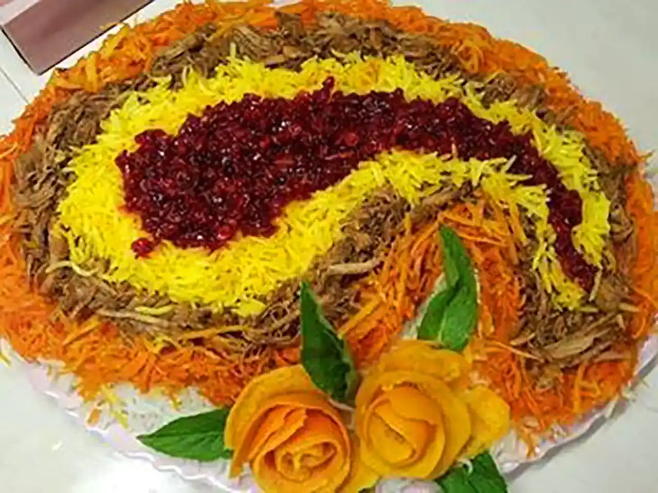 تزیین برنج + زیباترین مدل های تزیین برنج برای مهمانی و مجالس