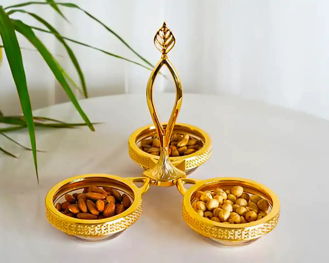 ظروف برنجی پذیرایی + جدیدترین مدل های ظروف برنجی پذیرایی برای مهمانی ها