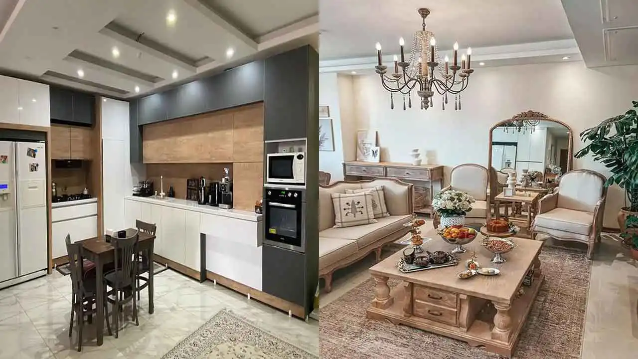 عکس تزیین جهاز عروس + ایده های شیک و باکلاس برای چیدمان منزل عروس با رنگ های نود