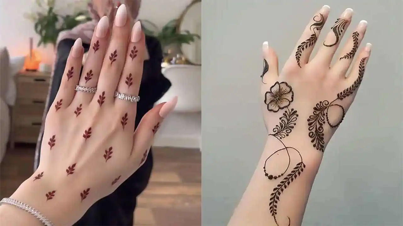 عکس مدل حنا + 15 تا از بهترین مدل های ساده و شیک را اینجا ببینید