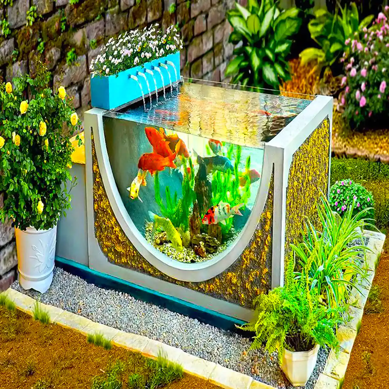 مدل آکواریوم کوچک + زیباترین مدل های آکواریوم کوچک و لاکچری و ترند امسال
