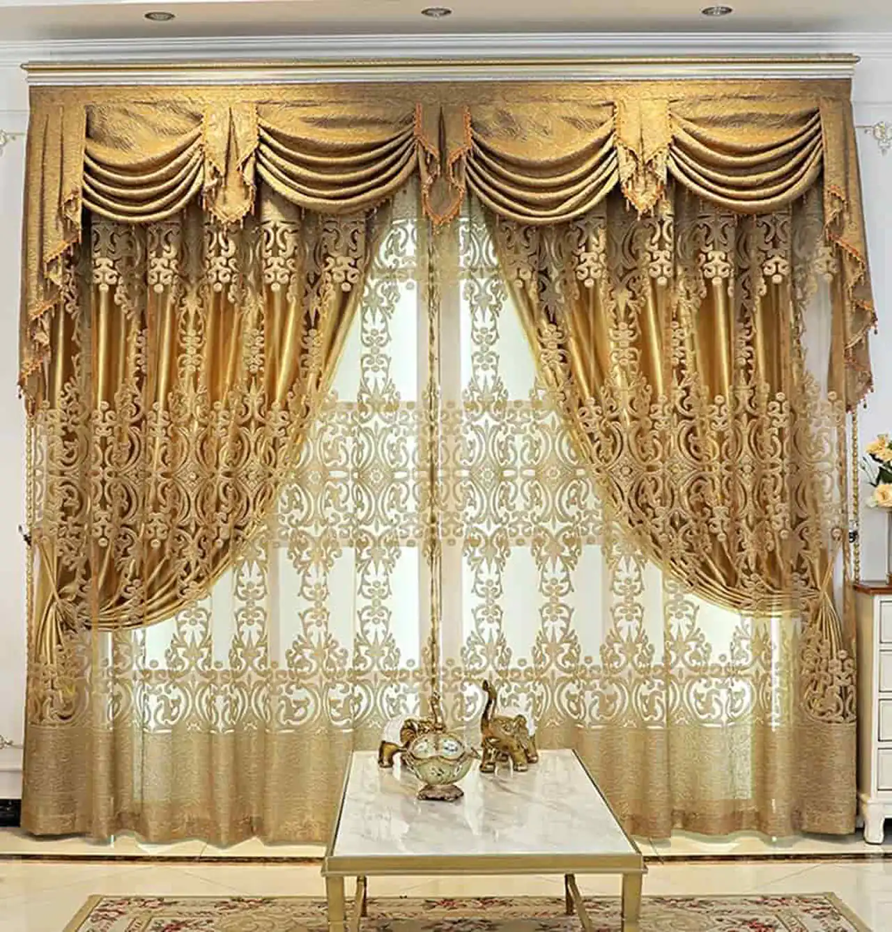 انواع مدل پرده + زیباترین مدل های پرده پذیرایی بسیار شیک و لاکچری و ترند